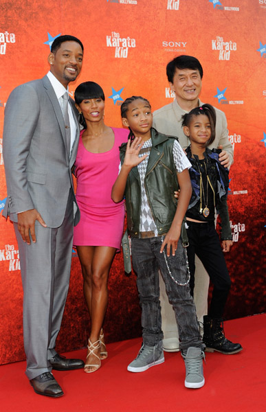 willow smith and jaden smith. JADEN SMITH, JACKIE CHAN y